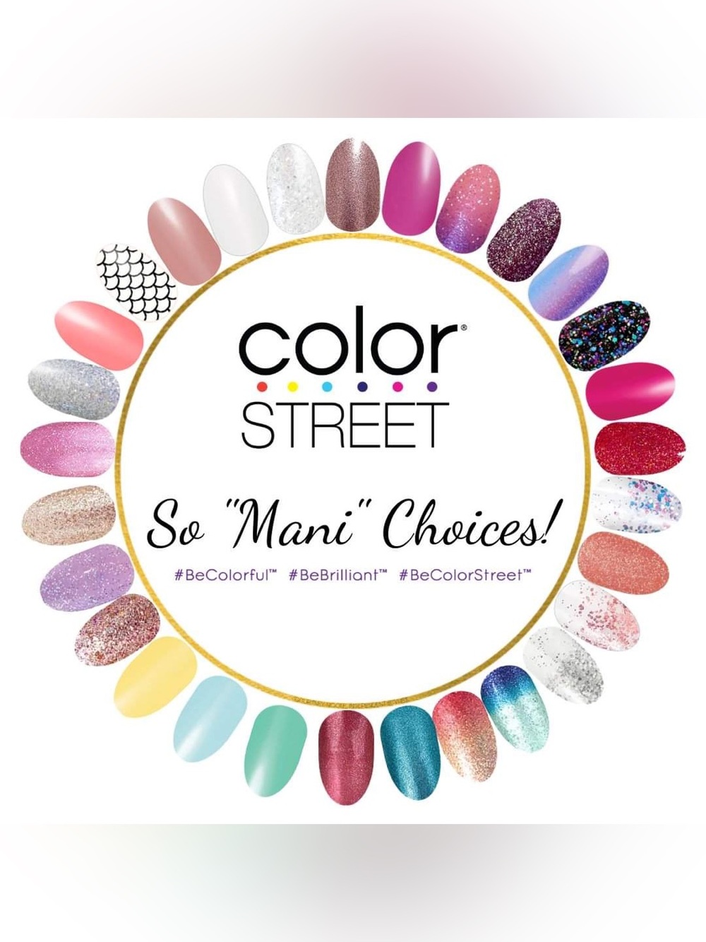 25 Color Street Nail Polish Strips Mystery Bundle